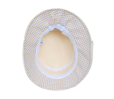 Lucete Face Shield Anti-Spitting Hat (Beige: Adult Size, Kids Size)